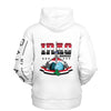 Iraq | Adult Pullover Hoodie | White