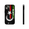 Libya | iPhone Tough Case | Black