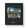 Uzbekistan | Premium Framed Gallery Print