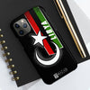 Libya | iPhone Tough Case | Black