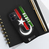 Libya | iPhone Tough Case | Black
