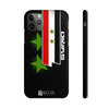 Syria | iPhone Tough Case | Black