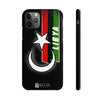 Libya | iPhone Tough Case | Black