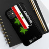 Syria | iPhone Tough Case | Black