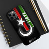 Libya | iPhone Tough Case | Black