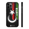 Libya | iPhone Tough Case | Black