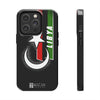 Libya | iPhone Tough Case | Black