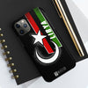 Libya | iPhone Tough Case | Black