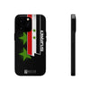 Syria | iPhone Tough Case | Black