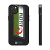 Algeria | iPhone Tough Case | Black