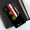 Syria | iPhone Tough Case | Black