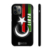 Libya | iPhone Tough Case | Black