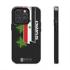 Syria | iPhone Tough Case | Black