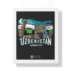 Uzbekistan | Premium Framed Gallery Print