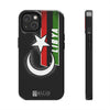 Libya | iPhone Tough Case | Black
