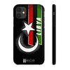 Libya | iPhone Tough Case | Black